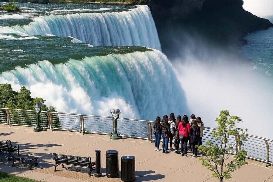 Niagara Falls, ON: Guided Tour with Boat, Skylon & Journey - Key points at a glance