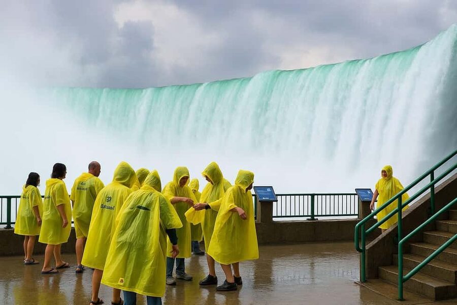 Niagara Falls, ON: Guided Tour with Boat, Skylon & Journey - The Spanish Aero Car and Floral Clock add lighter stops