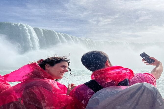 Niagara Falls Tour: Boat Cruise, Journey Behind Falls and Skylon - Three views of Niagara Falls in one compact tour