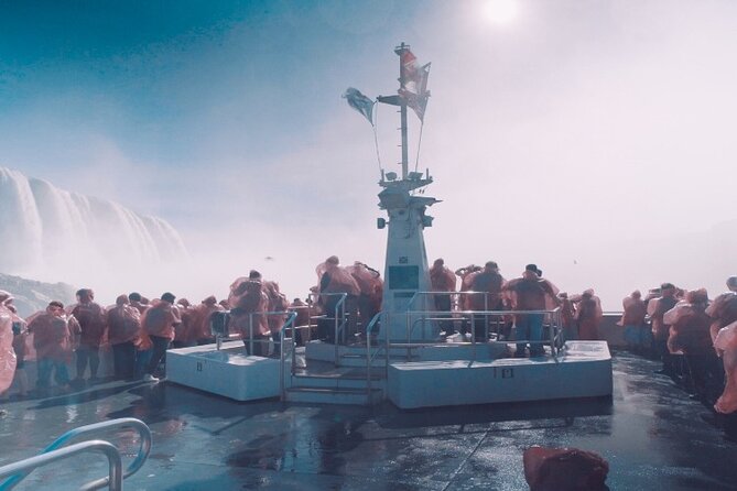 Niagara Falls Tour: Boat Cruise, Journey Behind Falls and Skylon - Niagara City Cruises: the loudest 45 minutes
