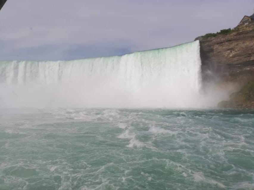 Niagara Falls Tour from New York City - Bridal Veil Fall and a closer sense of scale