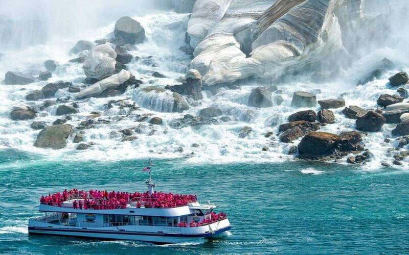 Niagara Falls Tour from Niagara Falls, Canada - Skylon Tower changes the scale