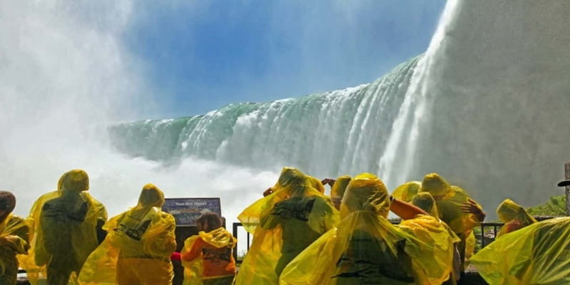 Niagara Falls Tour: Skylon, Journey Behind Falls & Boat Ride - What happens from January through April