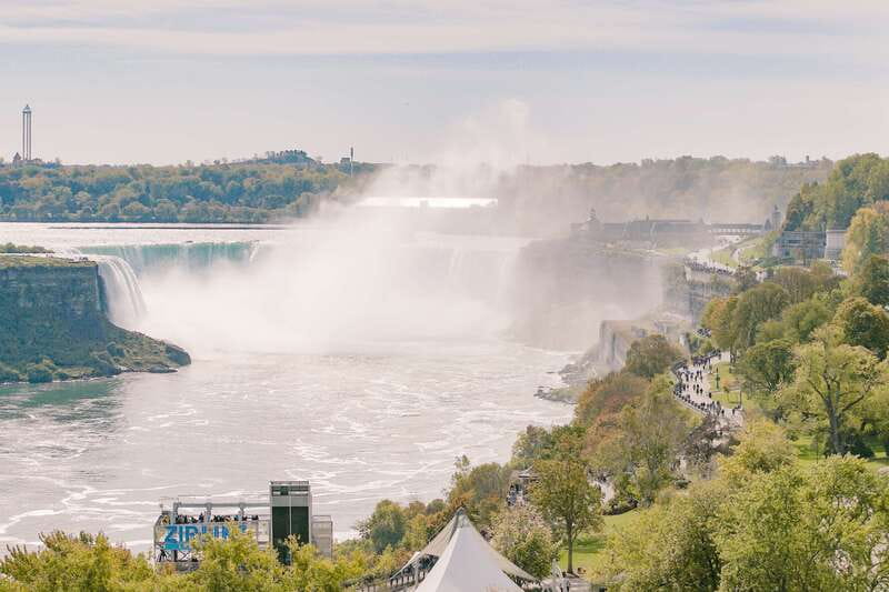 Niagara Falls: US & Canada Full-Day Tour & Lunch - Goat Island and Luna Island slow the pace briefly