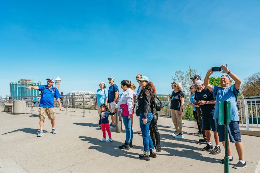 Niagara Falls, USA: American Tour & Maid of The Mist - Goat Island, Luna Island, and the American Falls