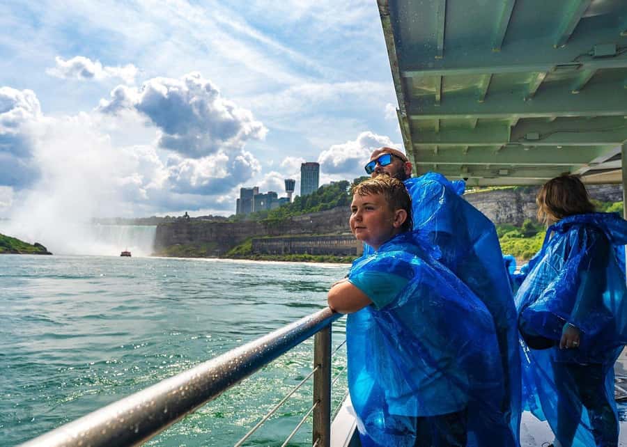 Niagara Falls USA: Cave of the Winds & Maid of the Mist Ride - Maid of the Mist: the loud, wet centerpiece