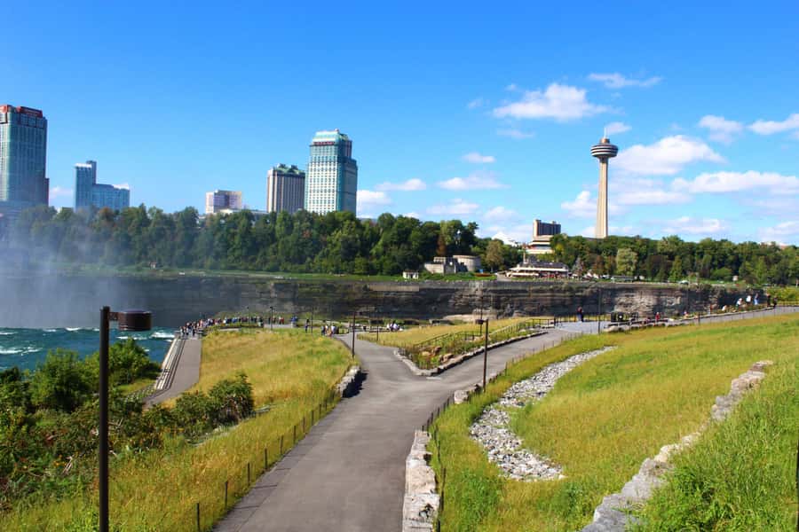 Niagara Falls USA: Cave of the Winds & Maid of the Mist Ride - Goat Island, Terrapin Point, and the changing views