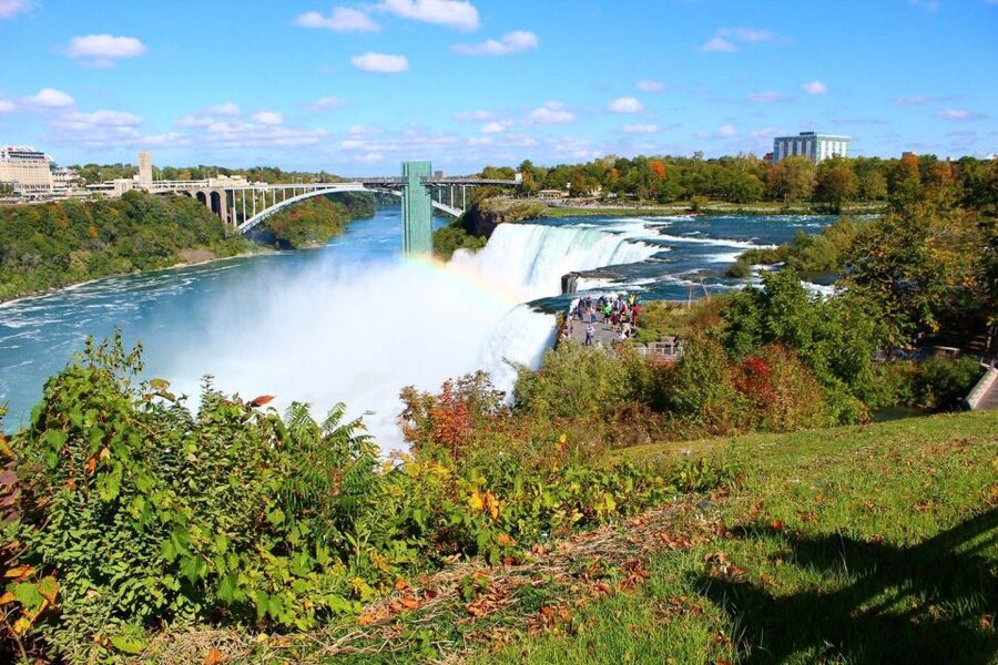 Niagara Falls, USA: Day & Night Small Group Tour with Dinner - Whirlpool State Park and the power of the rapids