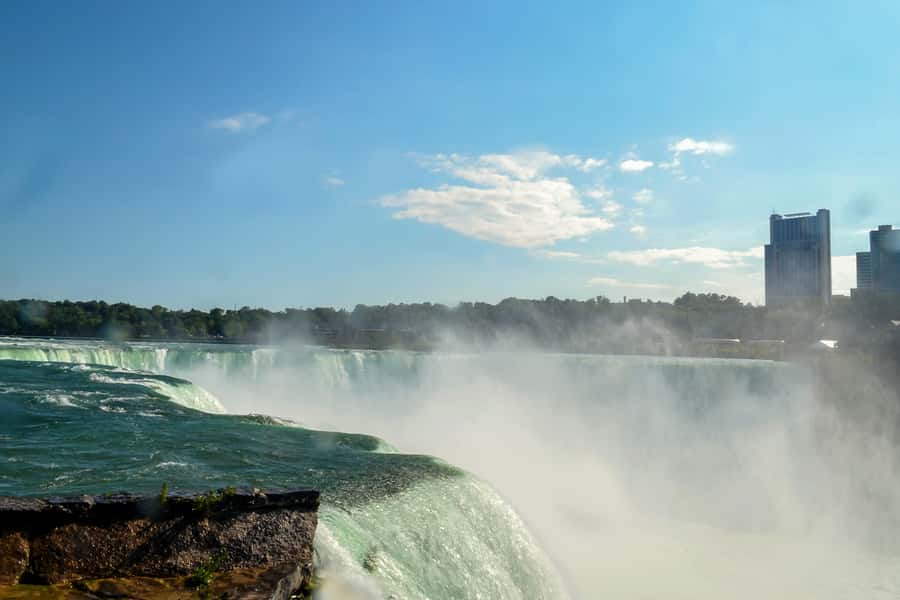 Niagara Falls USA: Day/Night Tour with Light Show & Boat - Seeing Niagara from the American Observation Tower