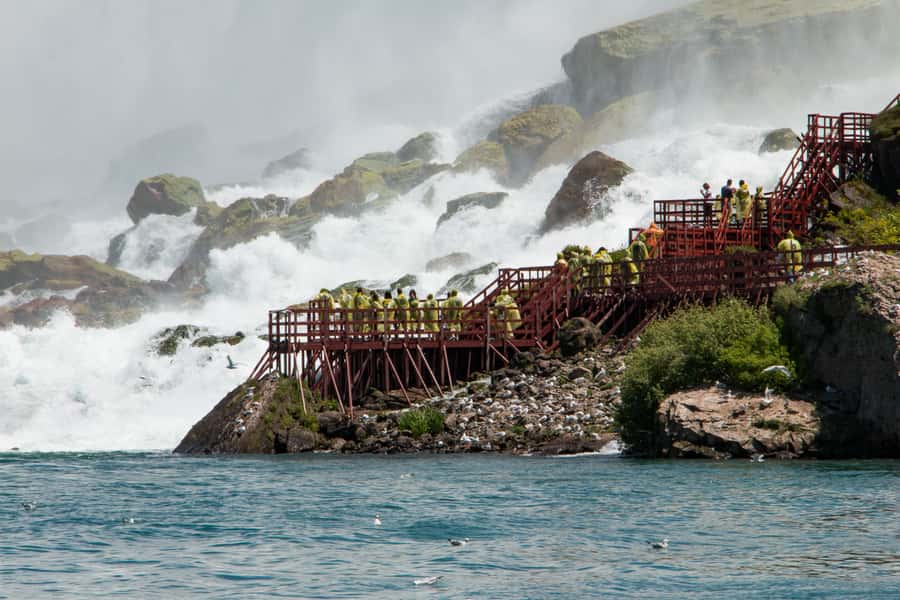 Niagara Falls USA: Day/Night Tour with Light Show & Boat - Goat Island, Prospect Point, and Terrapin Point