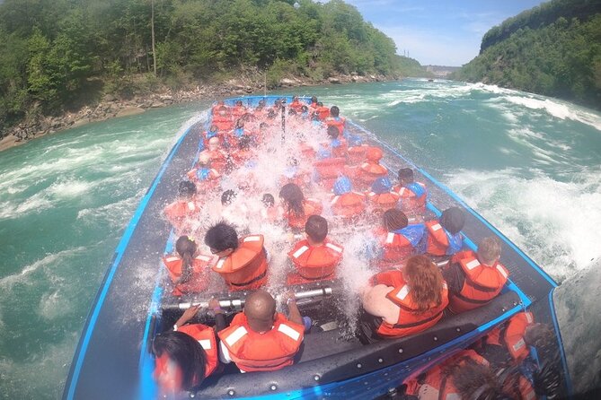 Niagara Falls USA, Open-Top (Wet) Jet Boat Tour - You do not see Niagara Falls on this tour