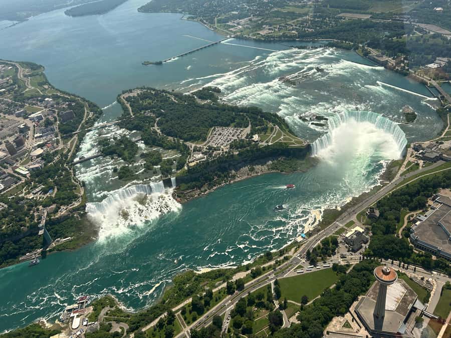 Niagara Falls, USA: Scenic Helicopter Flight over the Falls - The View and Photo Chances
