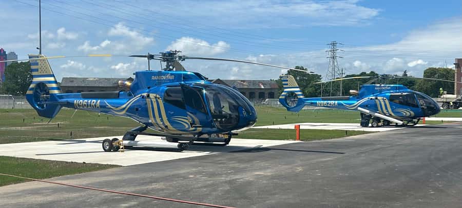Niagara Falls, USA: Scenic Helicopter Flight over the Falls - The New Helicopters and Comfort Level
