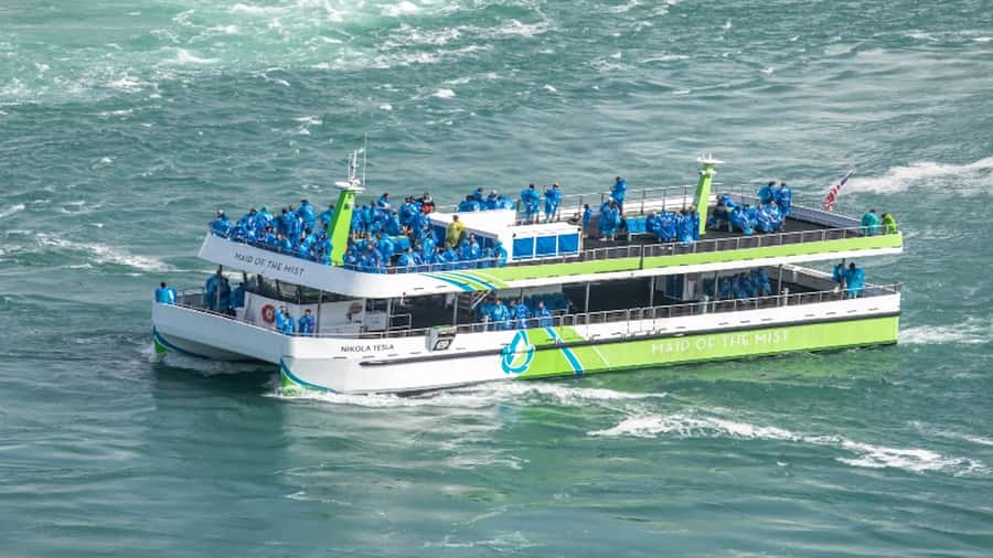 Niagara Falls Walking Tour with Maid of the Mist & Cave - Cave of the Winds and the wooden walkways