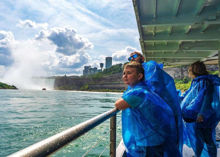 Niagara Falls Walking Tour with Maid of the Mist & Cave - Goat Island, Terrapin Point, and the first look at the Falls