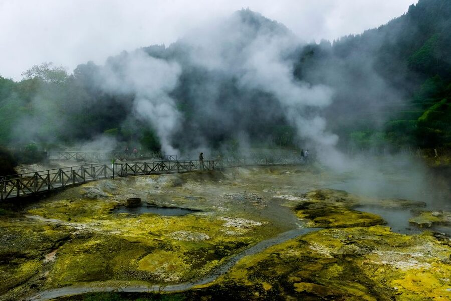 Nordeste: Waterfall, Hot Spring and Viewpoints Full-Day Tour - Terra Nostra: gardens or warm mineral water?
