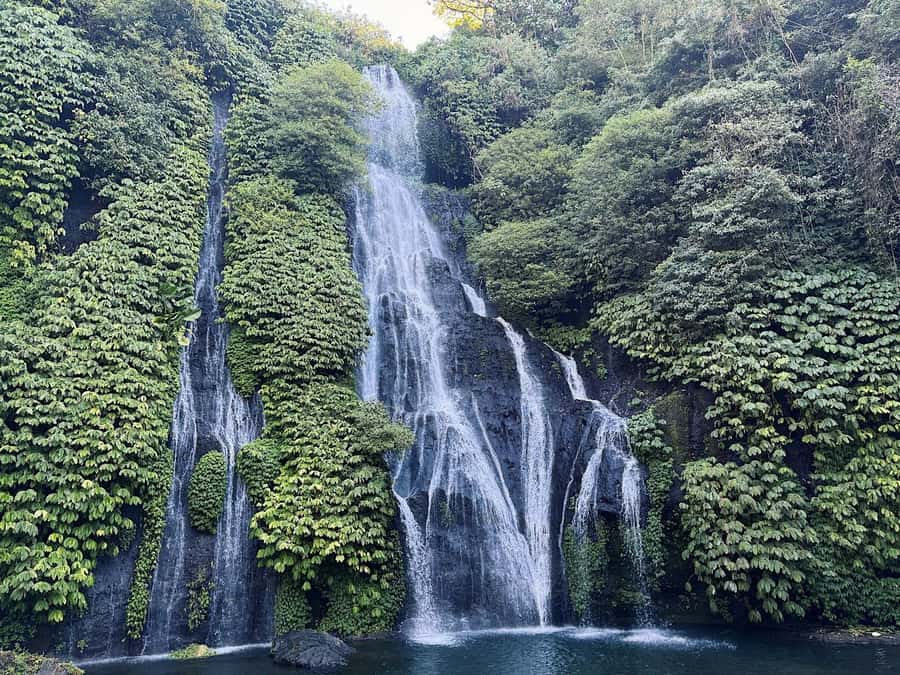 North Bali: Dolphin, Ulun Danu Temple, & Banyumala Waterfall - Banyumala Waterfall and its cool natural pool