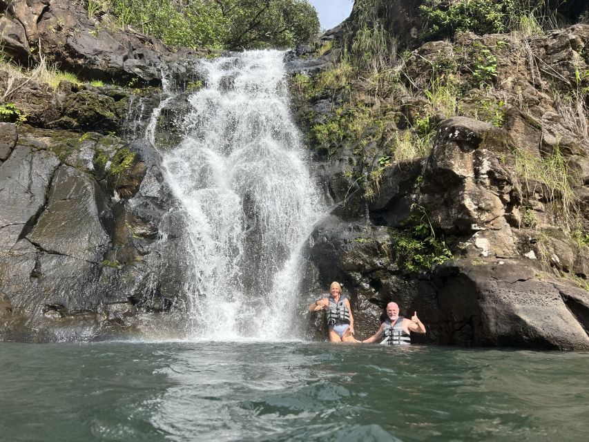 Oahu: Manoa Falls Hike and east side beach day - Lunch near Kailua and the shrimp truck option