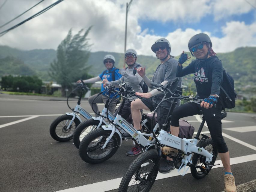 Oahu: Waikiki E-Bike Ride and Manoa Falls Hike - Key things to know before you book