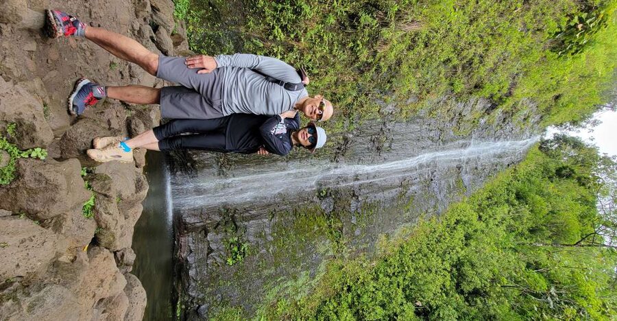Oahu: Waikiki E-Bike Ride and Manoa Falls Hike - Riding from Waikiki toward Manoa Valley