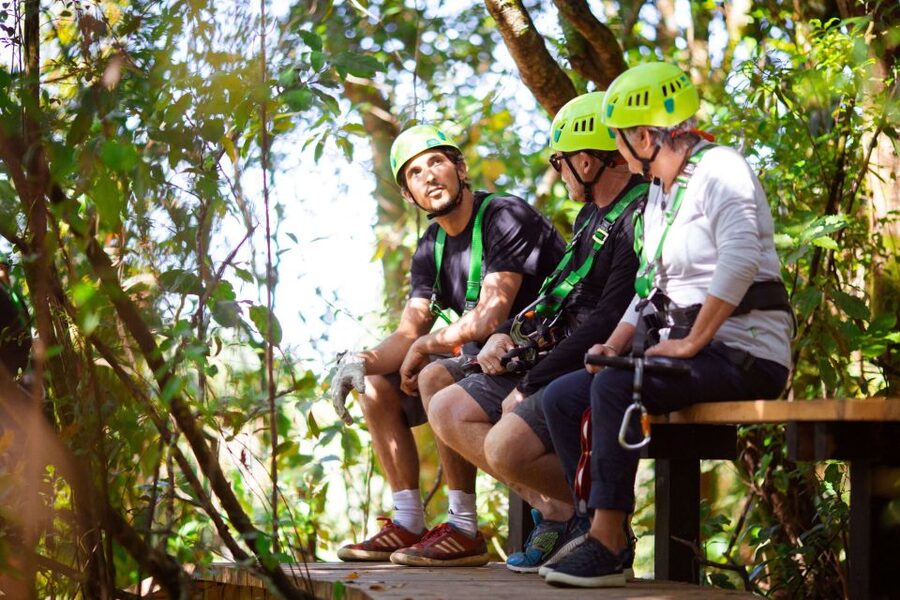 Okere Falls: Zipline over Waterfalls Experience - The tree planted in your name