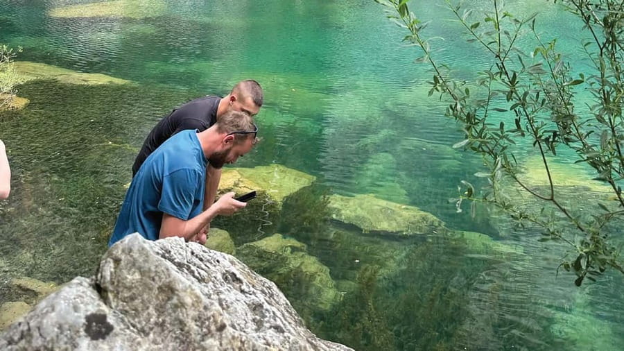 Omiš/Split Expedition: 65 km Quad Tour to Hidden Waterfalls - A waterfall swim at Male Gubavica