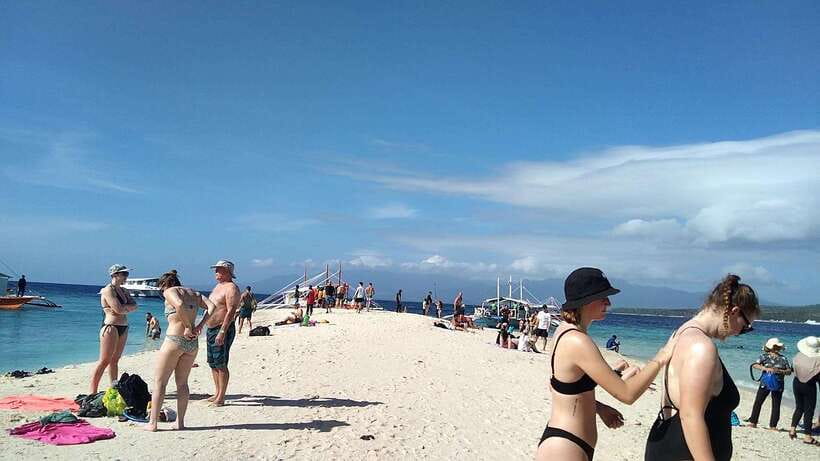 Oslob: Whaleshark Swimming, Tumalog Falls & Sumilon Island - Boat Ride to Sumilon Island