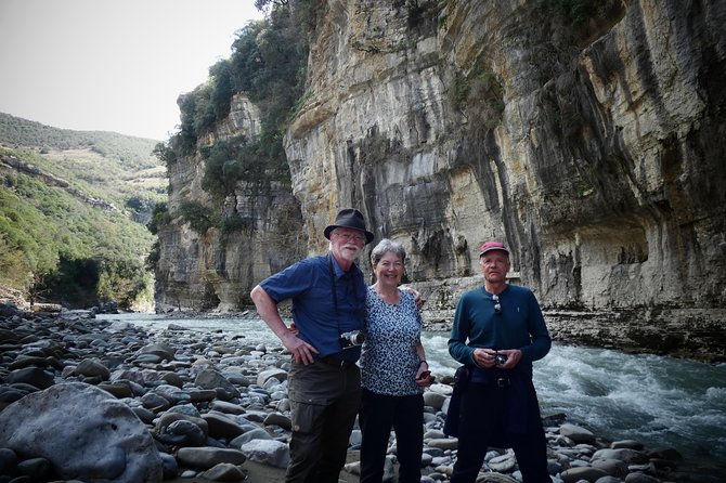 Osumi Canyons and Bogova Waterfall from Berat - Tour by 1001 Albanian Adventures - High views at Kasabashi Bridge and beyond