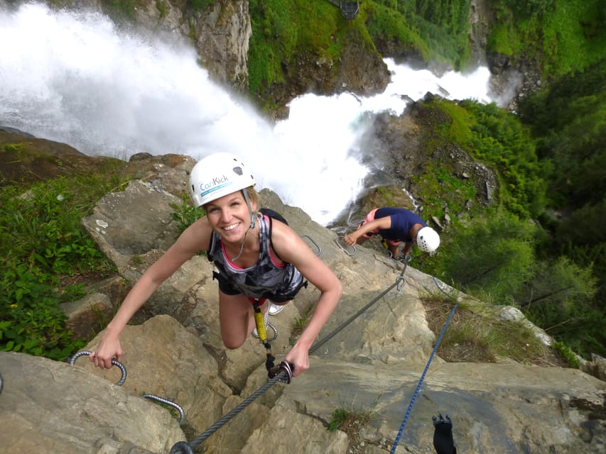 Ötztal: Via Ferrata Climbing Tour at Lehner Waterfall - The safety briefing sets the tone