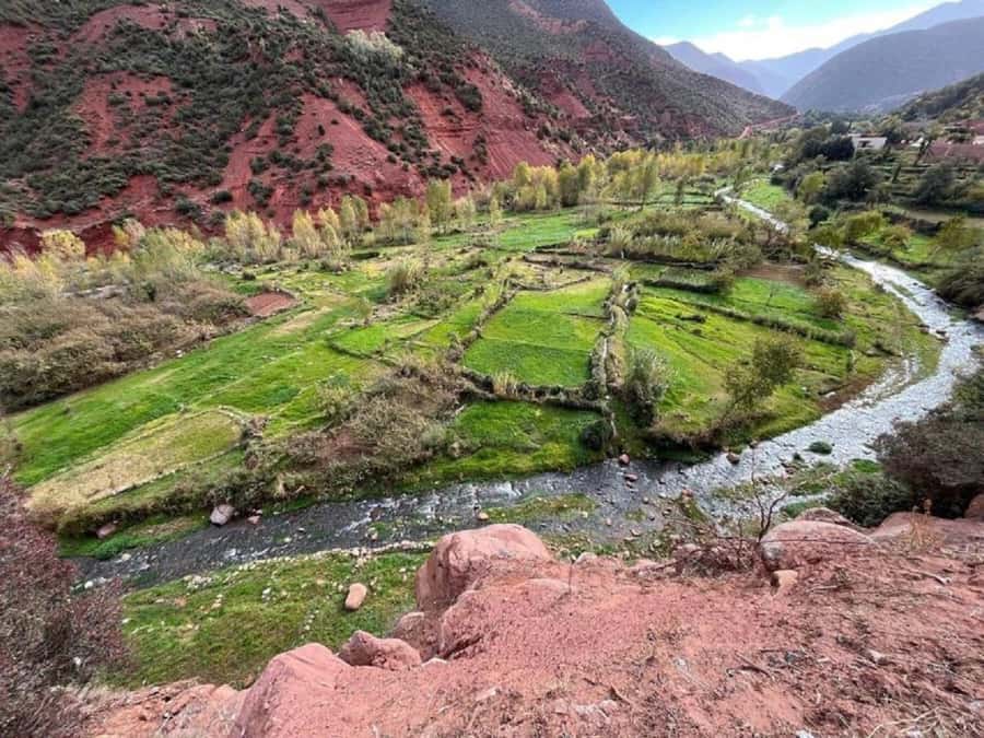 Ourika Valley, Atlas Mountain, Waterfalls - Inside a Berber home in the Ourika Valley
