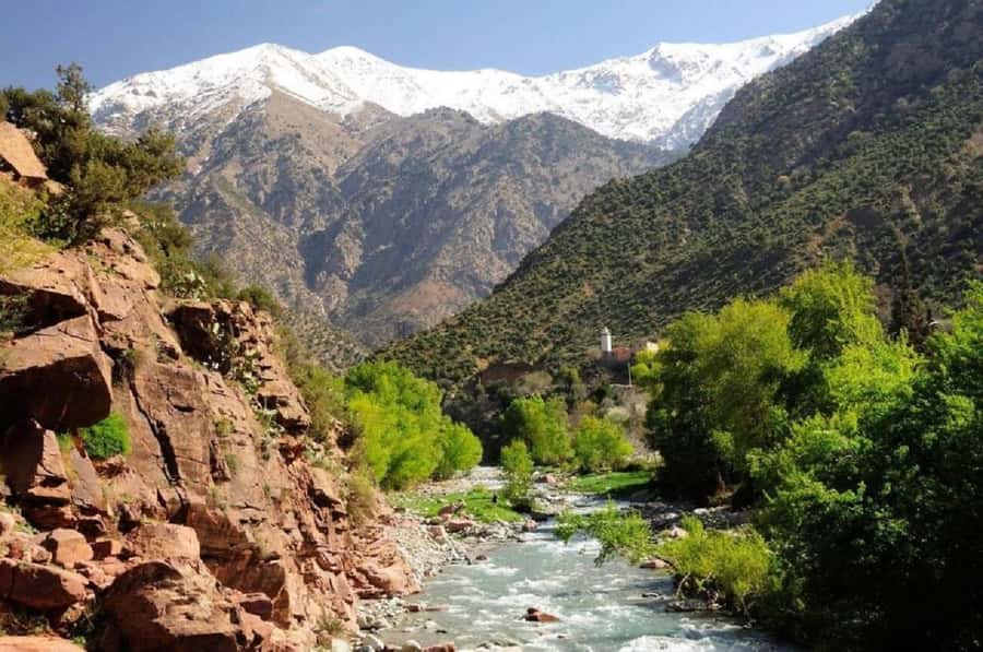 Ourika Valley, Atlas Mountain, Waterfalls - Setti Fatma and the waterfall walk