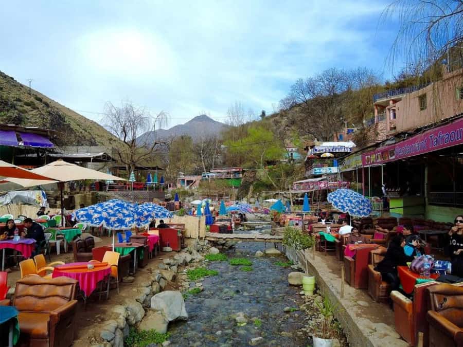 Ourika Valley, Atlas Mountain, Waterfalls - Argan oil, with a practical local stop