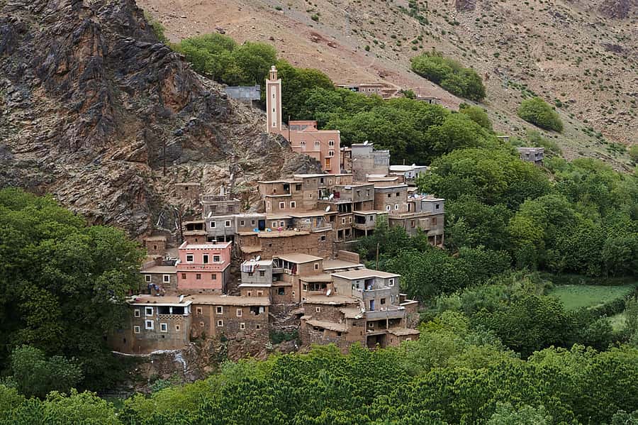 Ourika Valley, Atlas Mountains, Waterfalls & Guided Tour - Lunch beside the river, with a practical warning