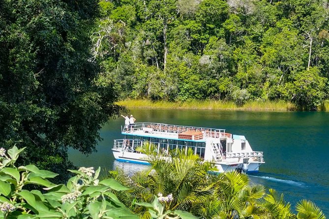 Paronella Park and Millaa Millaa Falls Full-day Tour from Cairns - Lake Barrine starts with rainforest and scones