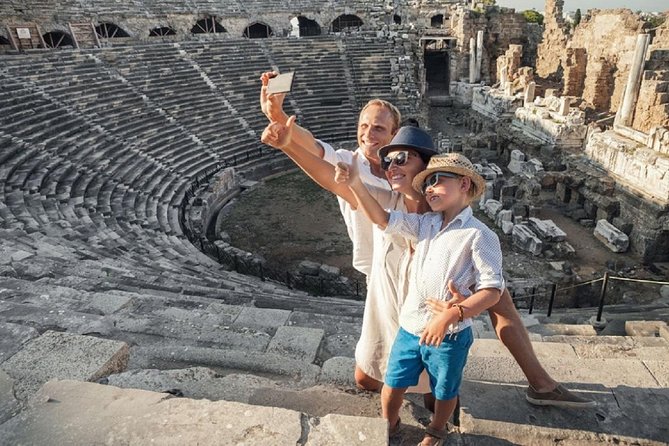 Perge, Aspendos and Waterfalls Sightseeing Tour - Side: ruins, beaches, and a tourist town