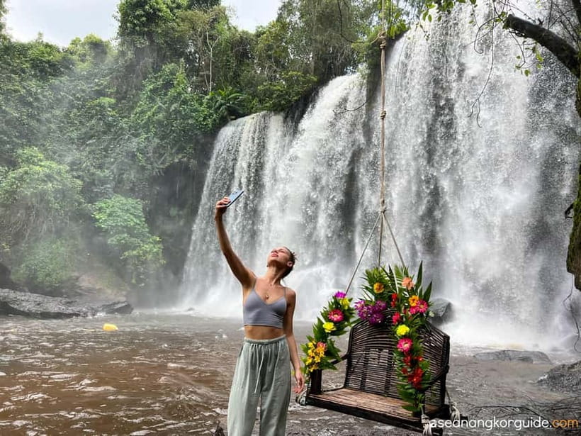 Phnom Kulen Waterfall & Kampong Phluk Tour with Sunset - The long road to Phnom Kulen