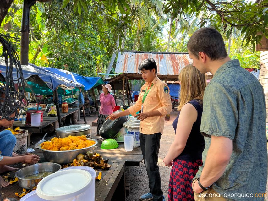 Phnom Kulen Waterfall & Kampong Phluk Tour with Sunset - Wat Preah Ang Thom and the reclining Buddha