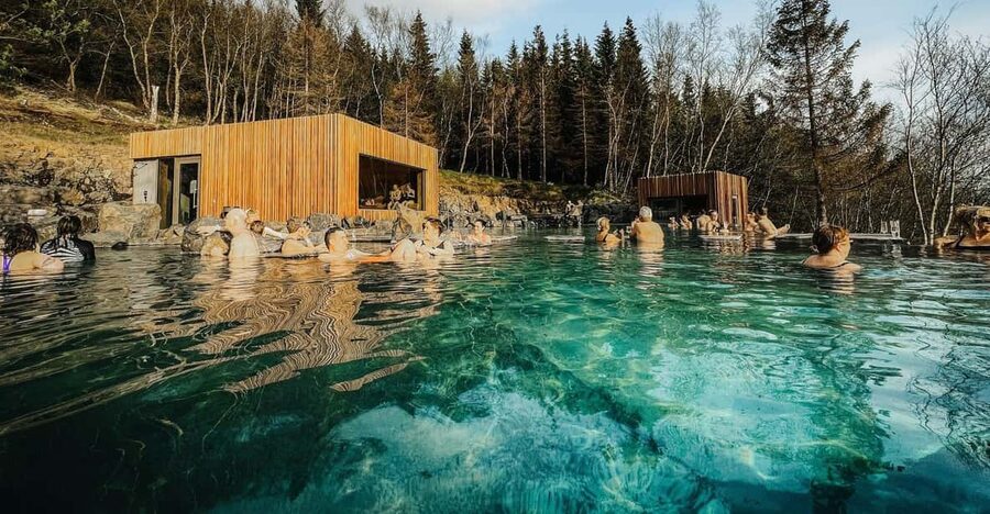 Port Akureyri: Godafoss Waterfall, Laufas & Forest Lagoon - Forest Lagoon: the optional reward at the end