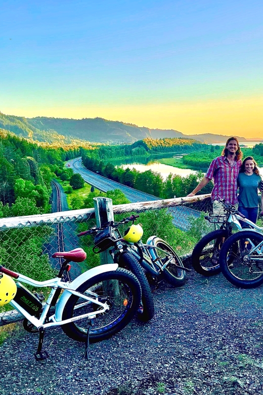 Portland: E-Bike Tour at Multnomah Falls - Sheppard’s Dell is a brief scenic stop