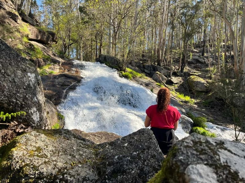 Porto: Forest Waterfalls & Roman Ruins Trail Tour - Following the stream to Quedas da Fervença