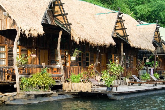 Private 3-Day River Kwai, Floating Market and Erawan Waterfalls Tour - A night above the Kwai Noi River