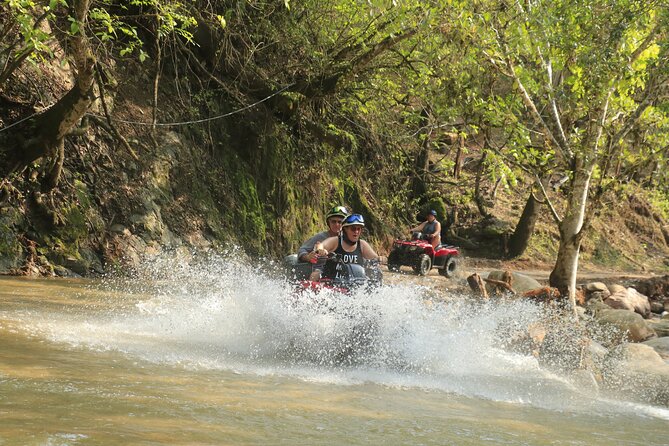 Private ATV tour with waterfall and Tequila tasting - Starting in Paso Ancho and getting ready to ride
