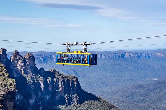 PRIVATE Blue Mountains Scenic World Wentworth Falls & Cruise Tour - Wentworth Falls and the first mountain views