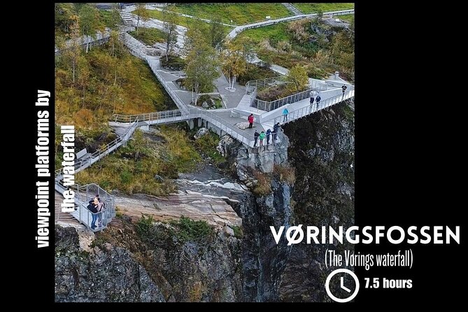 Private day tour to the Vorings Waterfall— Norway's most visited - Winter and late autumn need serious clothing