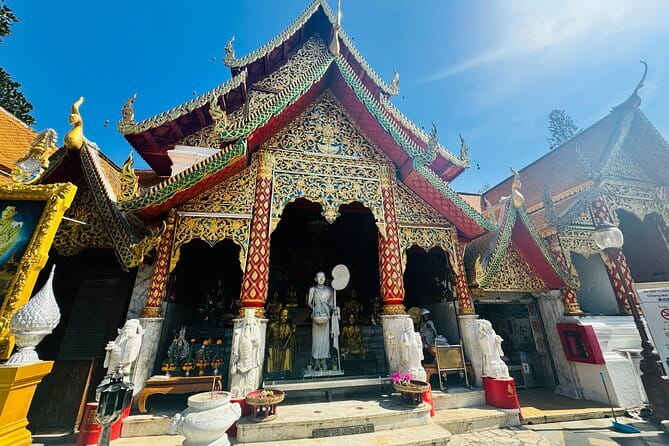 Private Doi Suthep Temple Handicraft Center and Sticky Waterfall - Wat Pha Lat, a forest temple below Doi Suthep