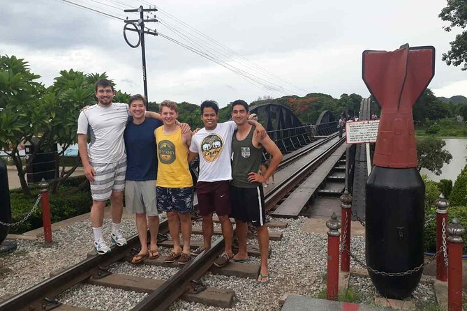 Private Erawan Waterfall, River Kwai, Death Railway Tour from Bangkok - Lunch and the bamboo raft on the River Kwai