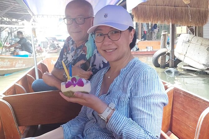 Private Excursion to Floating Market and Erawan Waterfall - What the schedule feels like from 7:00 a.m. to 8:00 p.m.