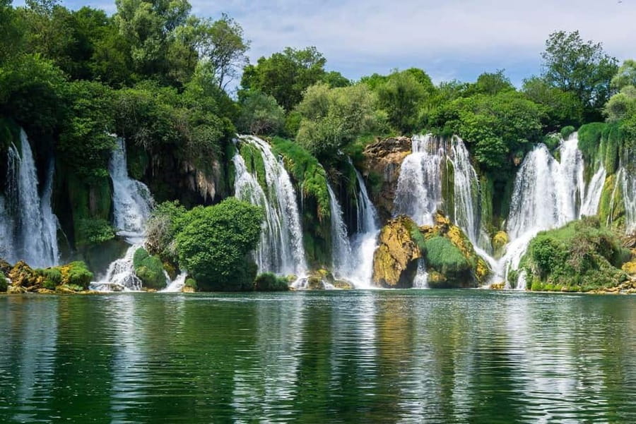 Private Mostar, Ston and Kravice Waterfalls - Costumizable - Kravice Waterfalls: beautiful, wet, and sometimes rushed