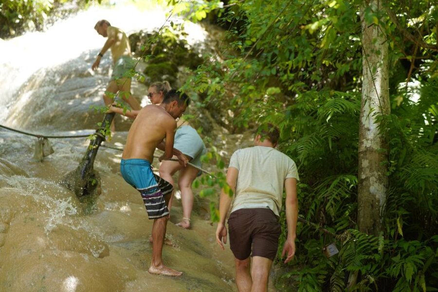 Private Sticky Waterfall & Floating Srilanna National Park - Climbing Bua Tong, Chiang Mai’s Sticky Waterfall