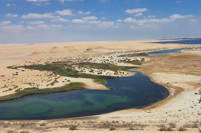 Private tour El Fayoum Oasis and Wadi Rayan waterfall from Cairo - Mudawara Mountain gives you a short desert climb